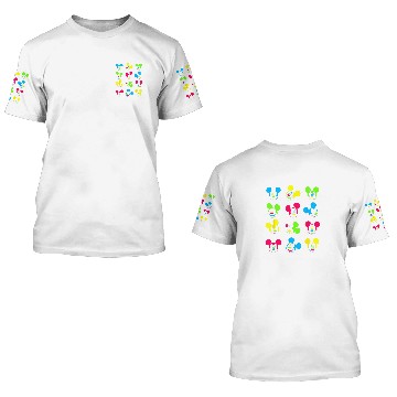 Discover Disney Neon Mickey Mouse Zip 3D T Shirts