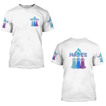 Discover Disney Villains Hades Multicolor Evil Shot Distressed Baseball Tees 3D T Shirts