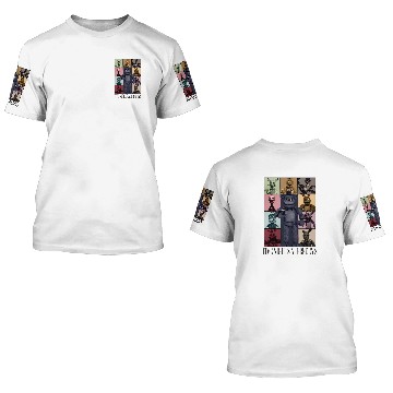 Discover Five Nights At Freddys Eras Tour Zip 3D T Shirts