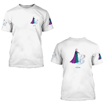 Discover Disneys once upon a snowman elsa creates olaf Hawaiians 3D T Shirts