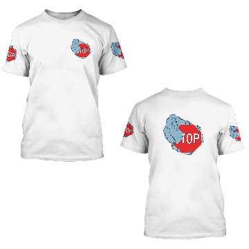 Discover Stop Sign Muncher - Ghostbusters - 3D T Shirts