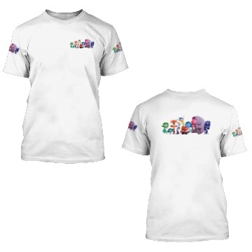 Discover Disneyss And Pixarss Inside Out 2 Emotions Group All Together 3D T Shirts
