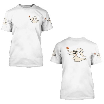 Discover Disneyss Halloween Nightmare Before Christmas Zero 3D T Shirts