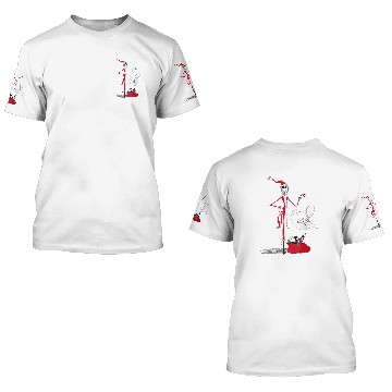 Discover Disneyss Nightmare Before Christmas Holiday Jack Zero 3D T Shirts