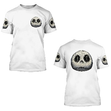 Discover Disneyss The Nightmare Before Christmas Sally And Jack Faces Zip 3D T Shirts