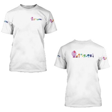 Discover Disneyss And Pixarss Inside Out 2 Emotions Toony Lineup 3D T Shirts