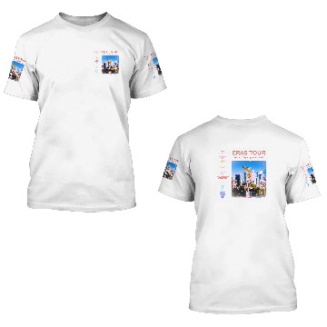 Discover Eras Tour Setlist - Mexico City Night 4 3D T Shirts