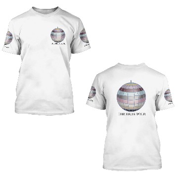 Discover Eras Tour Disco Ball 3D T Shirts