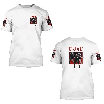 Discover Reputation Eras Tour 3D T Shirts