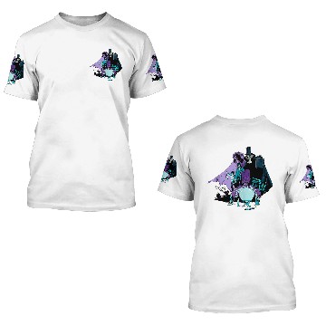 Discover Disneyss Haunted Mansion Movie Hatbox Ghosts Bride Harriet Ben Baseball Tees 3D T Shirts