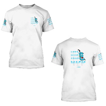 Discover Disney Aladdin Genie Lets Make Some Magic Gradie Baseball Tees 3D T Shirts