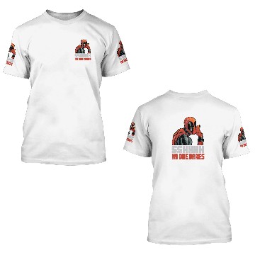 Discover Marvel Deadpool No One Cares Racerback 3D T Shirts