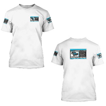 Discover Radiohead Unisex 3D T Shirts: Carbon Patch