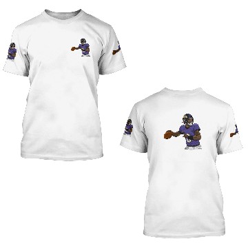 Discover Lamar Jackson 5 3D T Shirts