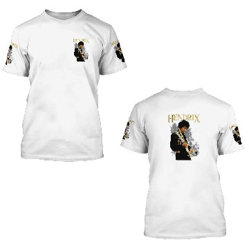 Discover Jimi Hendrix 3D T Shirts