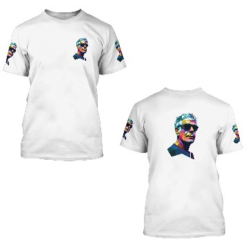 Discover Anthony Bourdain WPAP - Anthony Bourdain - 3D T Shirts