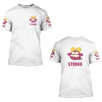 Discover Disneys channel amphibia polly planter stronk 3D T Shirts
