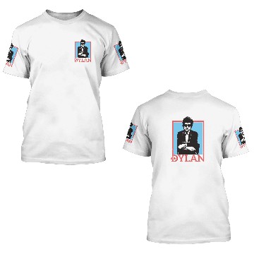 Discover Bob Dylan Outline Officially Licensed Baseball Jerseys 3D T Shirts