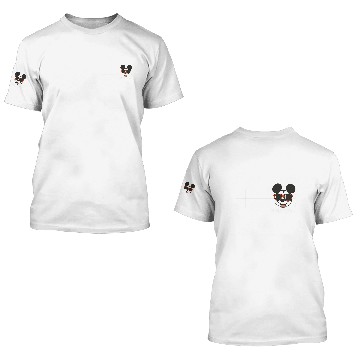 Discover Disney Mickey And Friends Mickey Mouse Checkerboard Stripe 3D T Shirts