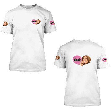 Discover Disney Channel Jessie Pink Heart Hawaiians 3D T Shirts
