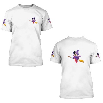 Discover Disneys halloween minnie witch raglan baseball Hawaiians 3D T Shirts