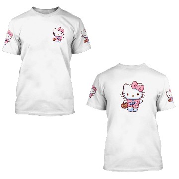 Discover Hello Kitty , Hello Kitty, Hello Kitty , Hello Kitty ,  Disney Family 3D T Shirts