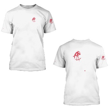 Discover Red Circle Lace Up 3D T Shirts