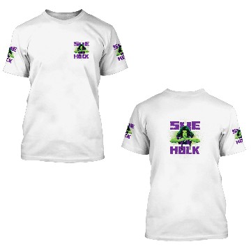 Discover marvels Studios SheHulk is Ready for Anything Disneys 3D T Shirts