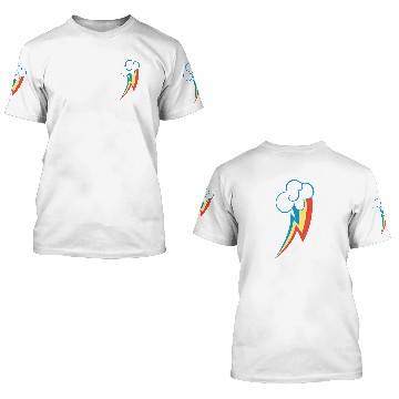 Discover Rainbow Dash Cutie 3D T Shirts