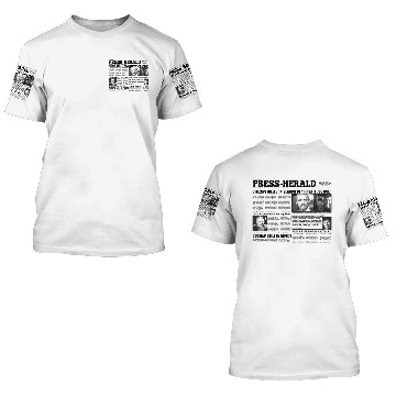 Discover Silver Bullet Newspaper 3D T Shirts