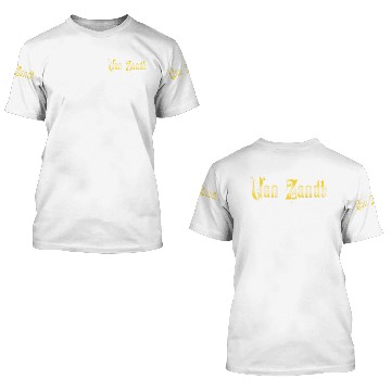 Discover Van Zandt 3D T Shirts
