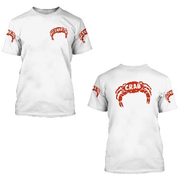 Discover Crab Records 3D T Shirts