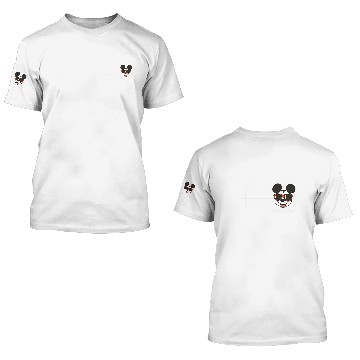 Discover Disney Mickey And Friends Mickey Mouse Checkerboard Stripe 3D T Shirts