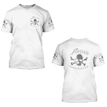 Discover Poison Hardcore Rock n Roll 3D T Shirts