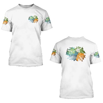 Discover Four Seasons In One Day 3D T Shirts
