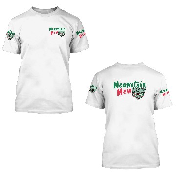 Discover Meowntain Mew 3D T Shirts
