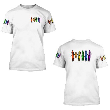 Discover New Friends Forever 3D T Shirts