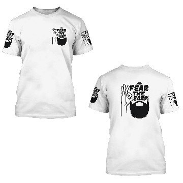 Discover Fear The Beard 3D T Shirts