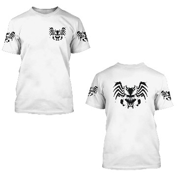 Discover Symbiote Rorschach 3D T Shirts