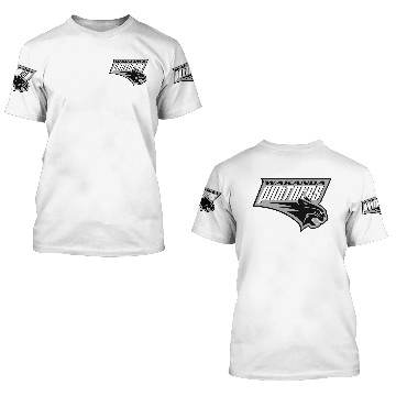 Discover Wakanda Panthers 3D T Shirts