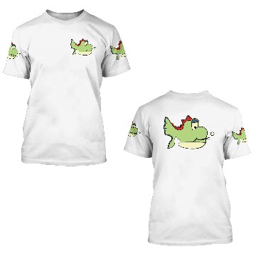Discover Yoshi Fish 3D T Shirts