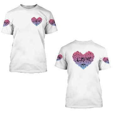 Discover Love (4) 3D T Shirts