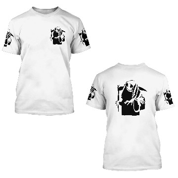 Discover Banksy Grin Reaper 3D T Shirts