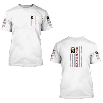 Discover US Army 101st Airborne Screaming Eagles 3D T Shirts