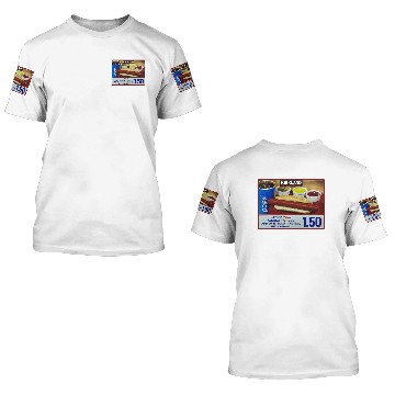 Discover Costco Hot Dog 3D T Shirts