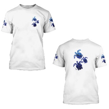 Discover Turtle Wildlife 3D T Shirts
