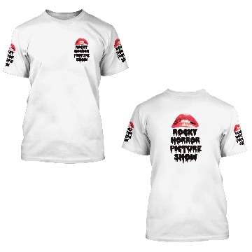 Discover Rocky Horror Picture Show Lips 3D T Shirts
