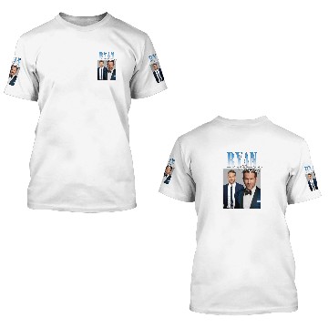 Discover ryan reynolds actor unisex 3D T Shirts