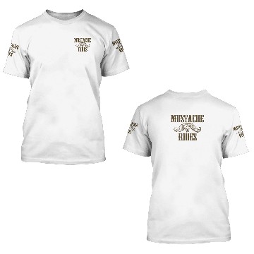 Discover Mustache Rides 3D T Shirts