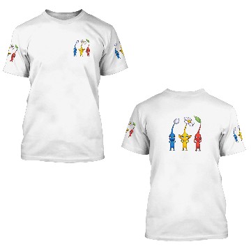Discover Three wise pikmin 3D T Shirts
